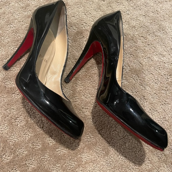 Christian Louboutin Black Heels size 38 / 8 - Picture 11 of 11